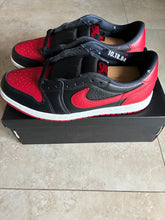 Load image into Gallery viewer, Air Jordan 1 Retro Low OG 'Bred'