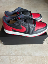 Load image into Gallery viewer, Air Jordan 1 Retro Low OG 'Bred'
