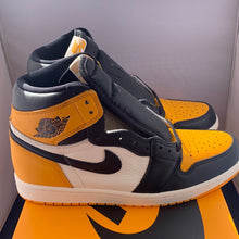 Load image into Gallery viewer, Air Jordan 1 Retro High OG “Taxi Cab 2022” size 10
