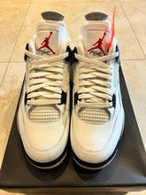 Load image into Gallery viewer, AIR JORDAN 4 RETRO “WHITE CEMENT 2016” SIZE 12

