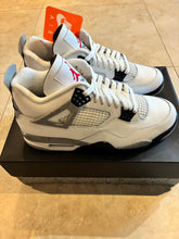 Load image into Gallery viewer, AIR JORDAN 4 RETRO “WHITE CEMENT 2016” SIZE 12
