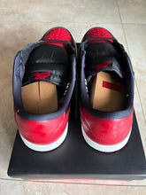 Load image into Gallery viewer, Air Jordan 1 Retro Low OG 'Bred'

