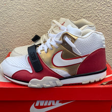 Load image into Gallery viewer, Air Trainer 1 Mid PRM QS “Bricklayer” size 12 *preowned*
