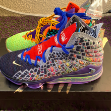 Load image into Gallery viewer, Nike Lebron XVII WTW size 9.5 “What The”
