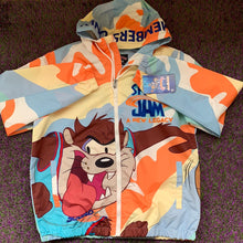 Load image into Gallery viewer, Looney Tunes “Members Only” Official Space Jam Windbreaker size M
