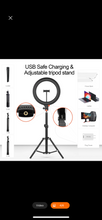 Load image into Gallery viewer, 10” Ring Light Combo Pack “Influencer Kit”
