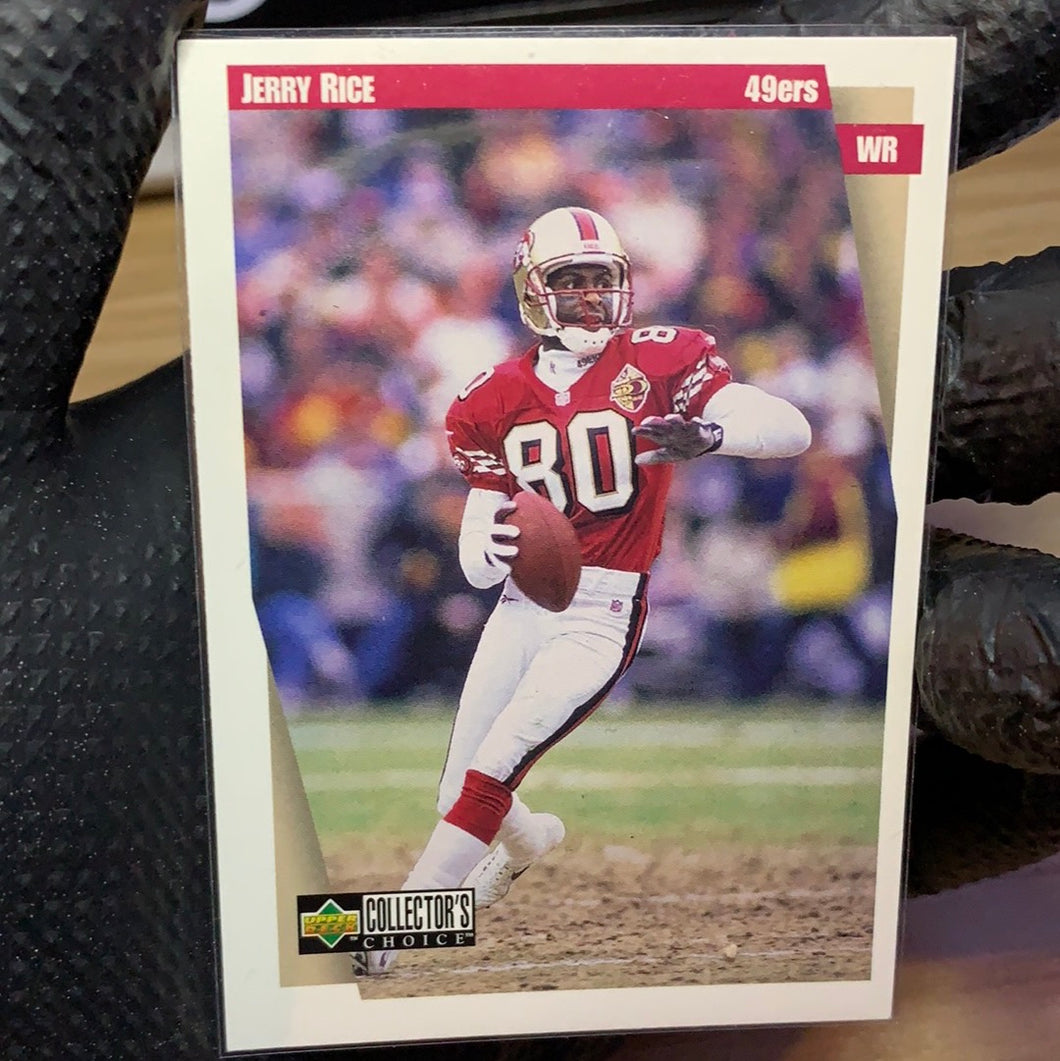 Upper Deck Collector’s Choice Jerry Rice 1996 numbered card